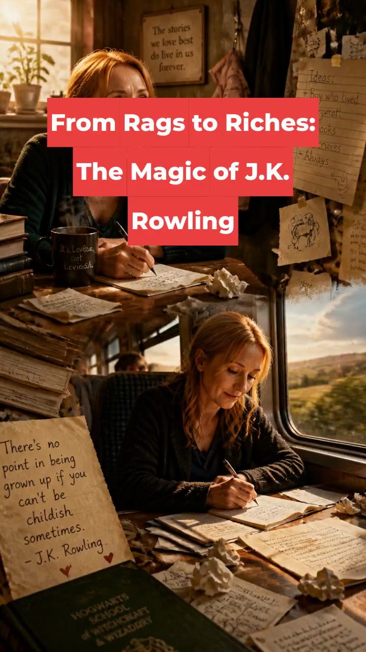 From Rags to Riches: The Magic of J.K. Rowling