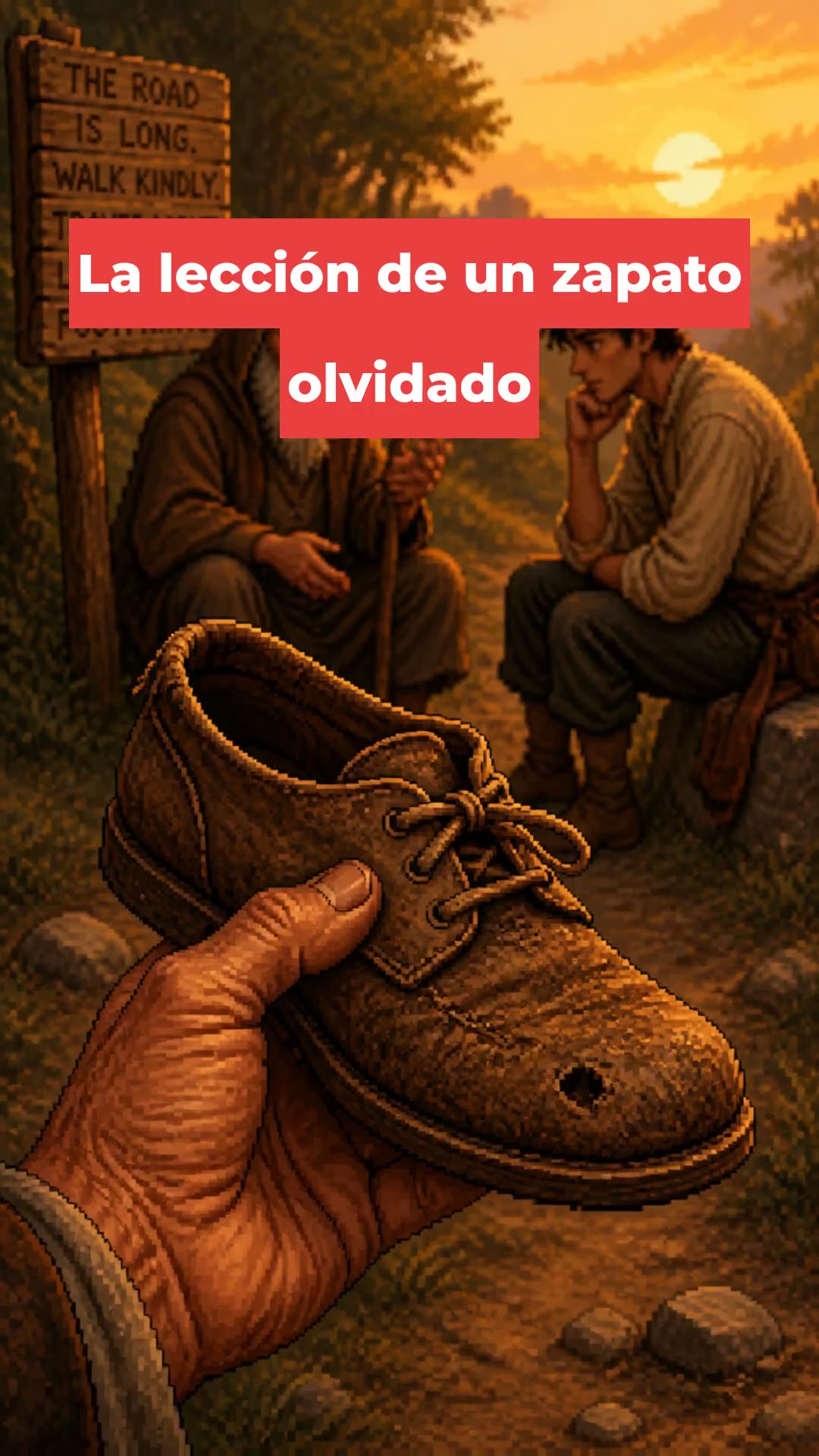 La lección de un zapato olvidado