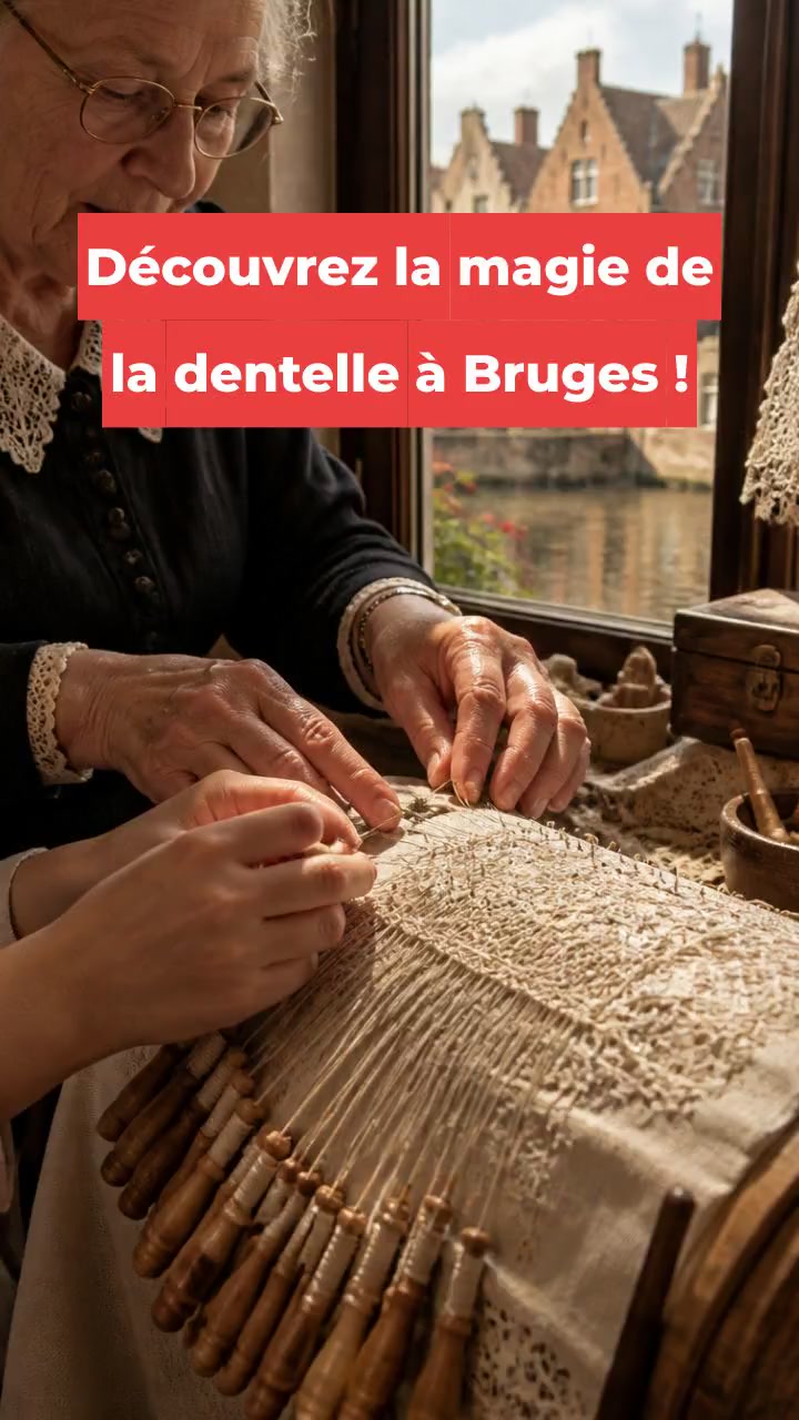 Découvrez la magie de la dentelle à Bruges !