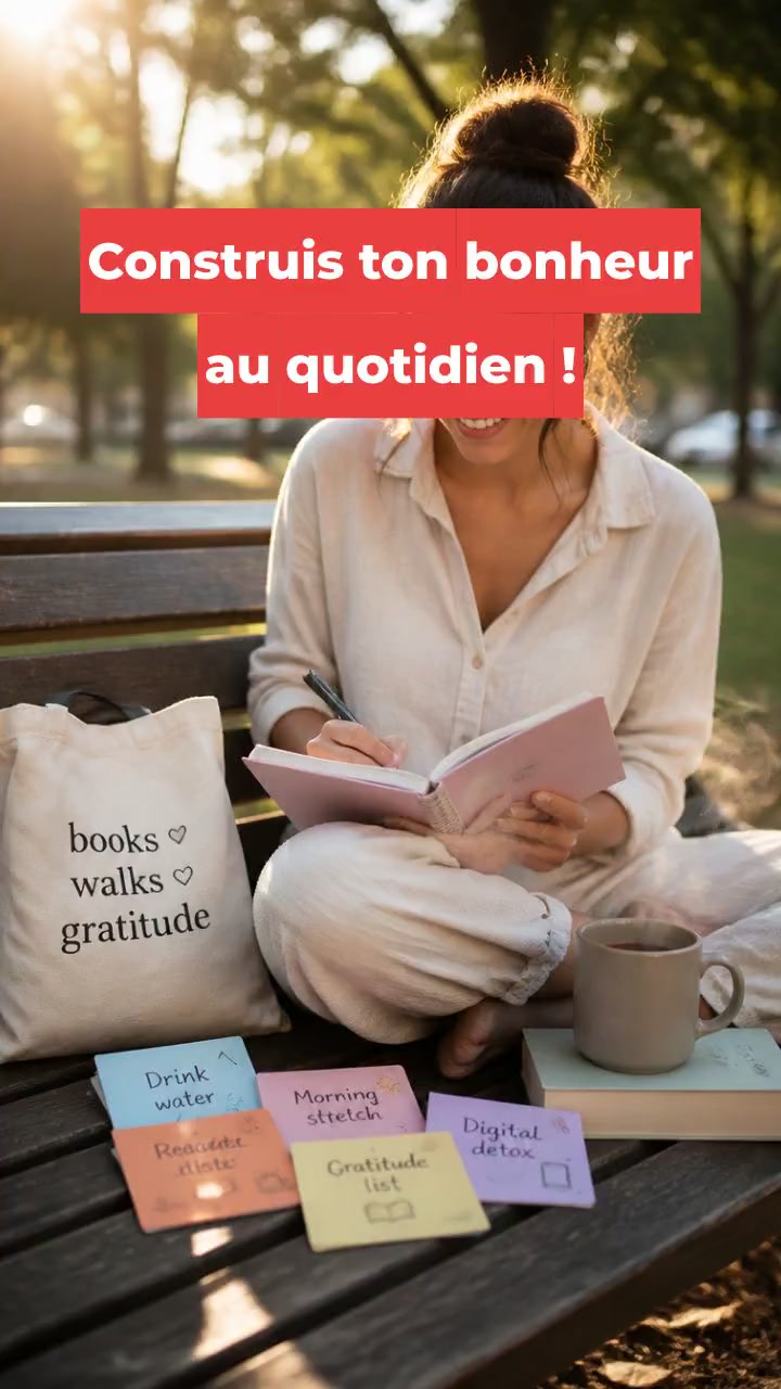 Construis ton bonheur au quotidien !