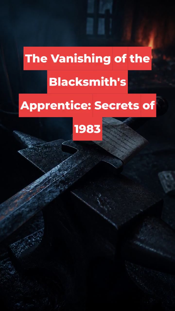 The Vanishing of the Blacksmith's Apprentice: Secrets of 1983