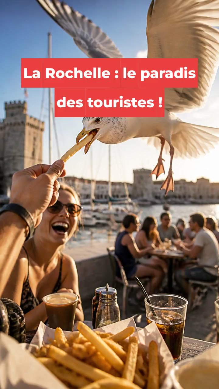 La Rochelle : le paradis des mouettes et des touristes !