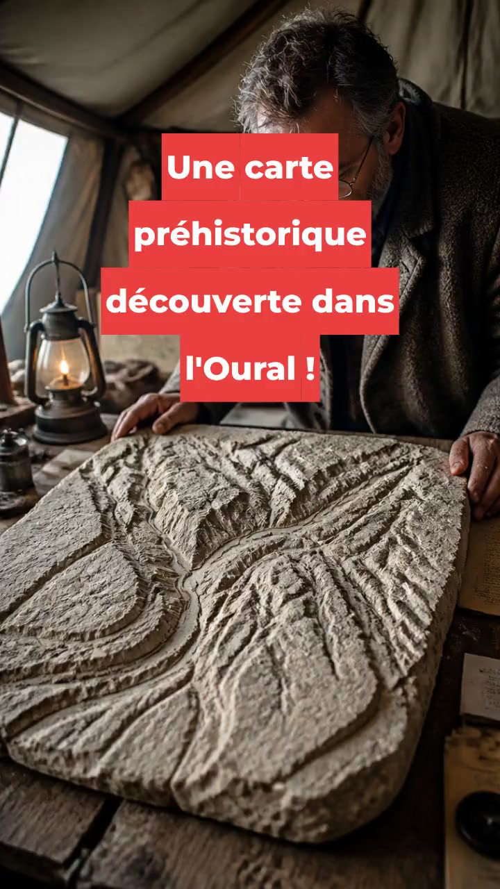Une carte préhistorique découverte dans l'Oural !