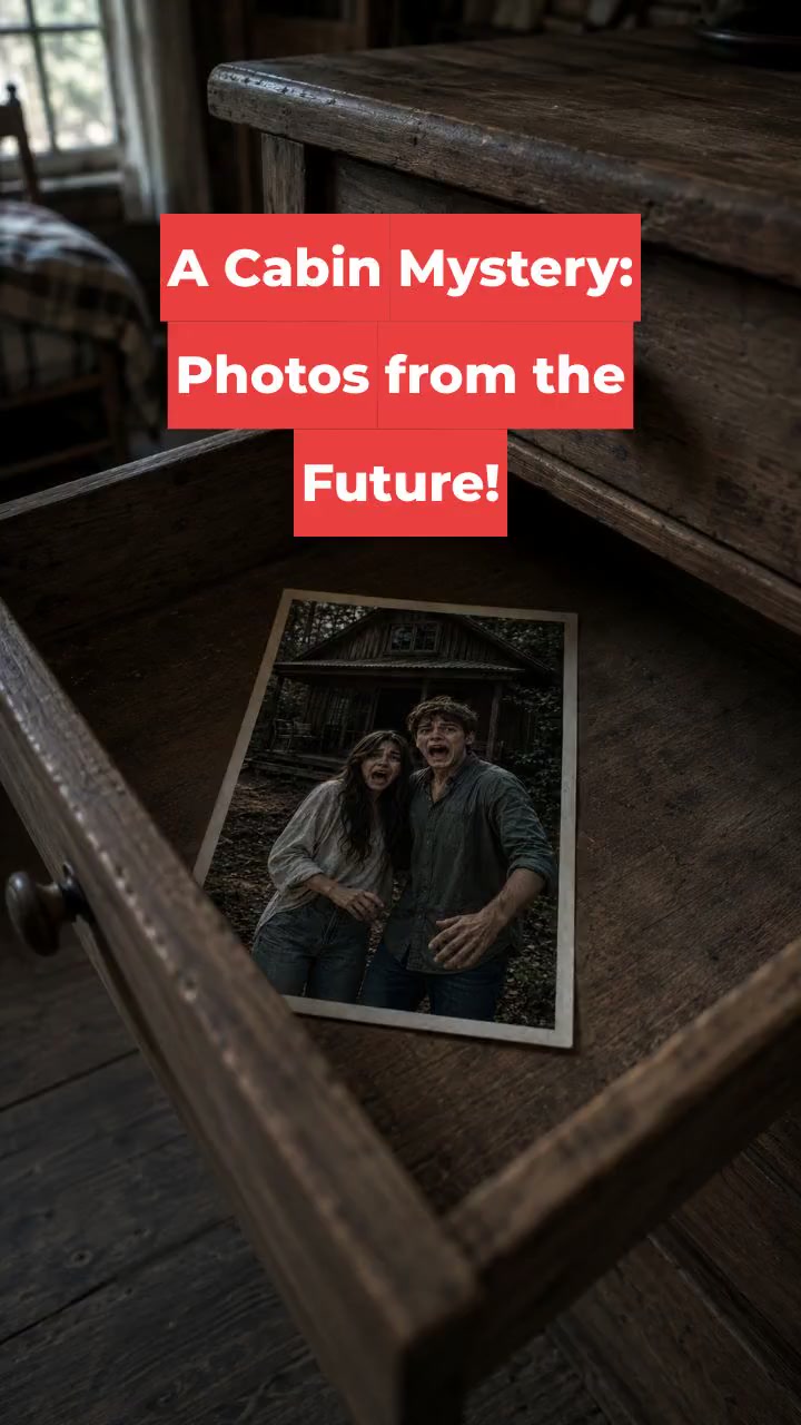 A Cabin Mystery: Photos from the Future!