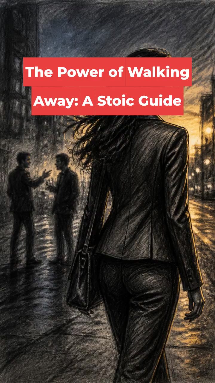 The Power of Walking Away: A Stoic Guide