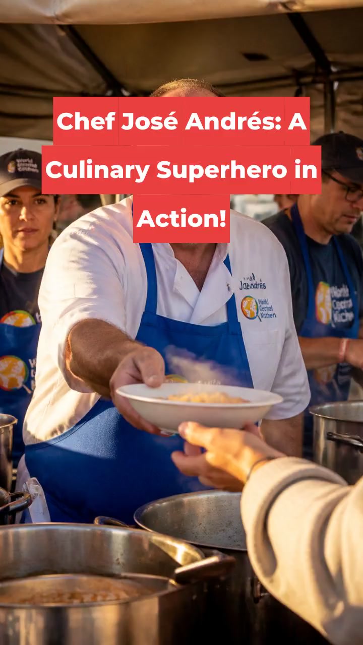 Chef José Andrés: A Culinary Superhero in Action!