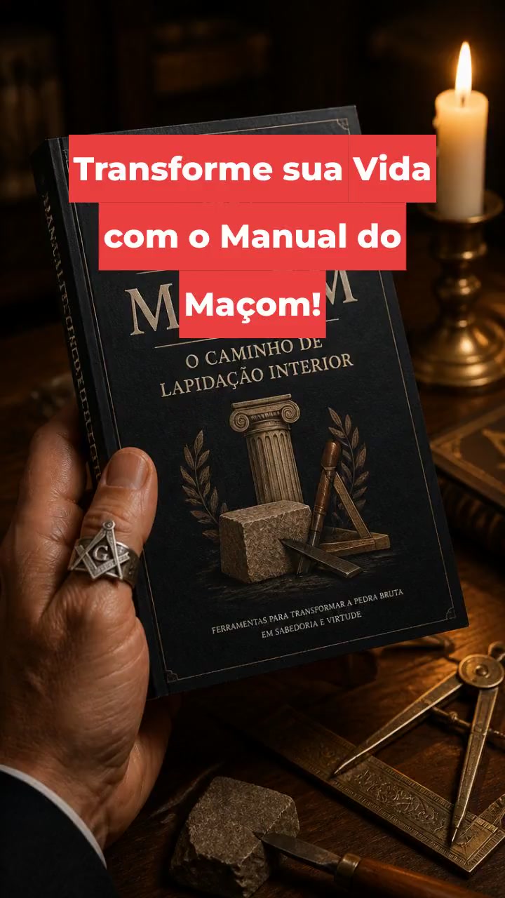 Transforme sua Vida com o Manual do Maçom!