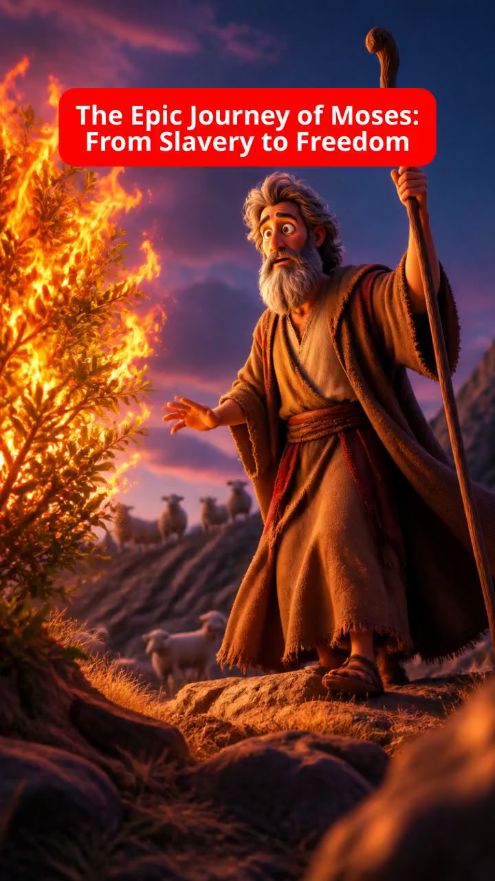The Epic Journey of Moses: From Slavery to Freedom