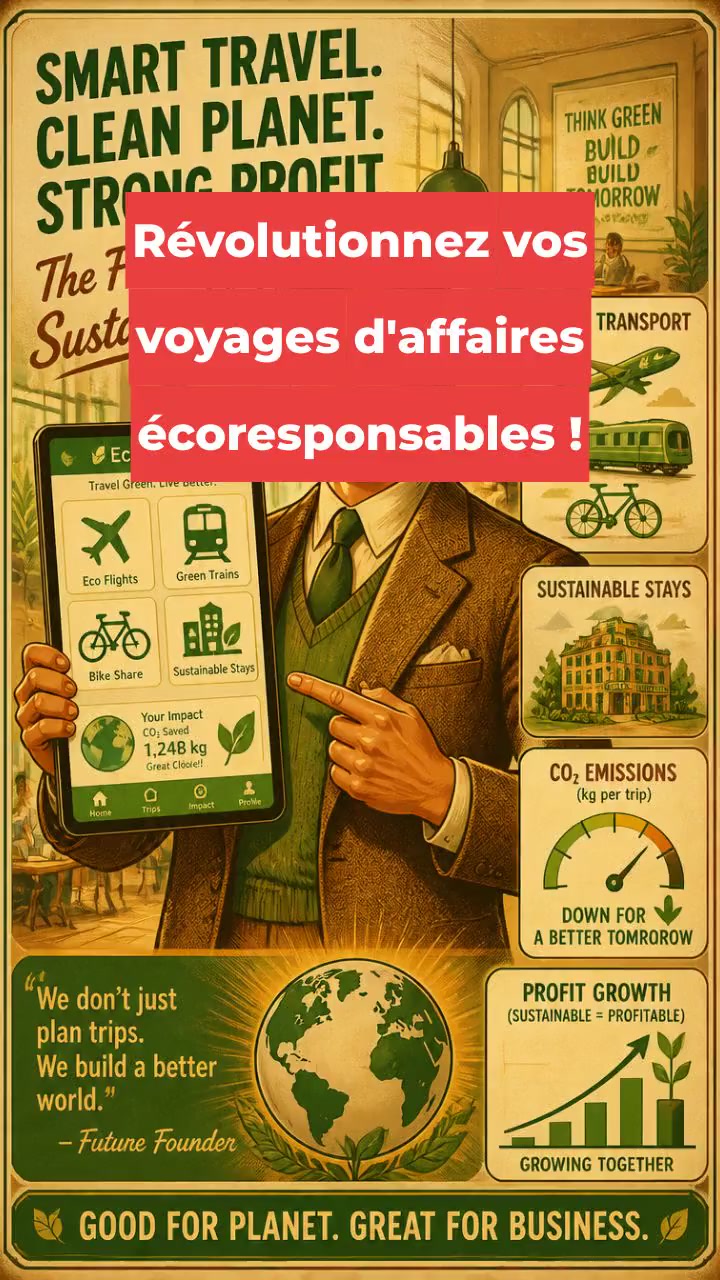 Révolutionnez vos voyages d'affaires écoresponsables !