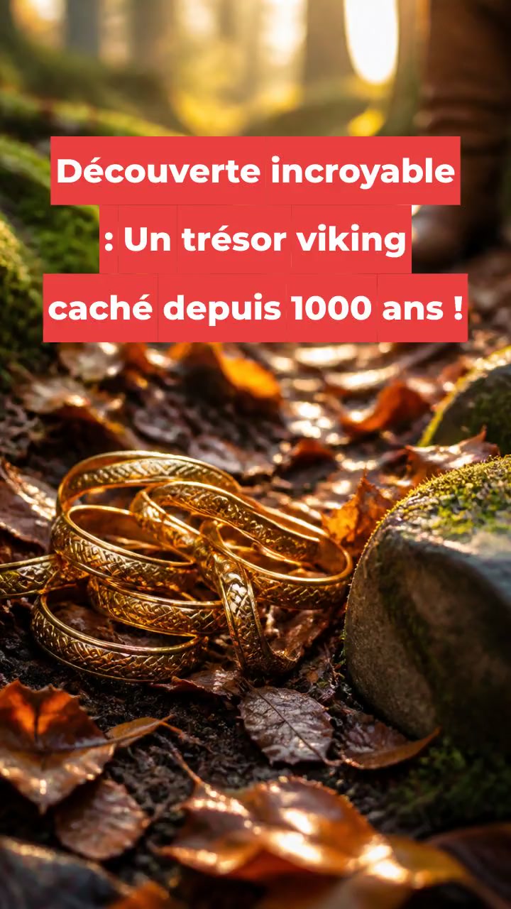 Découverte incroyable : Un trésor viking caché depuis 1000 ans !