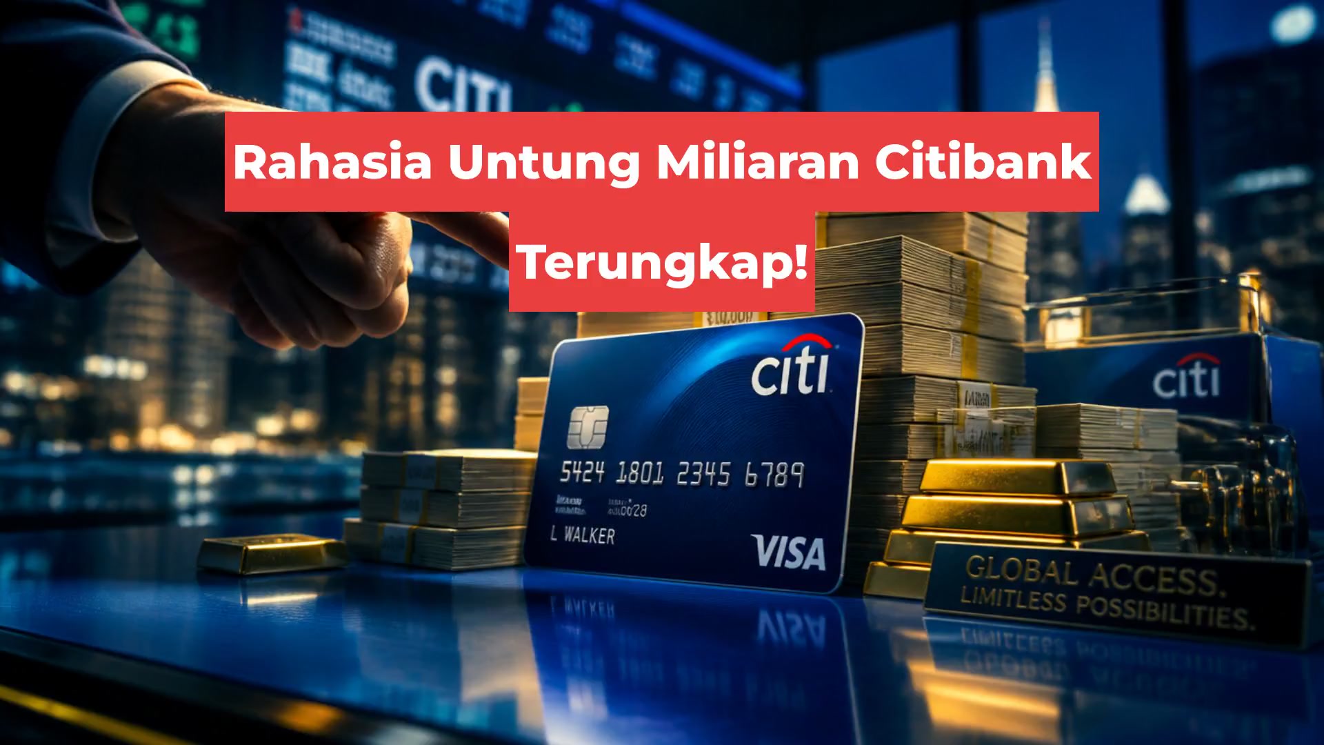 Rahasia Untung Miliaran Citibank Terungkap!