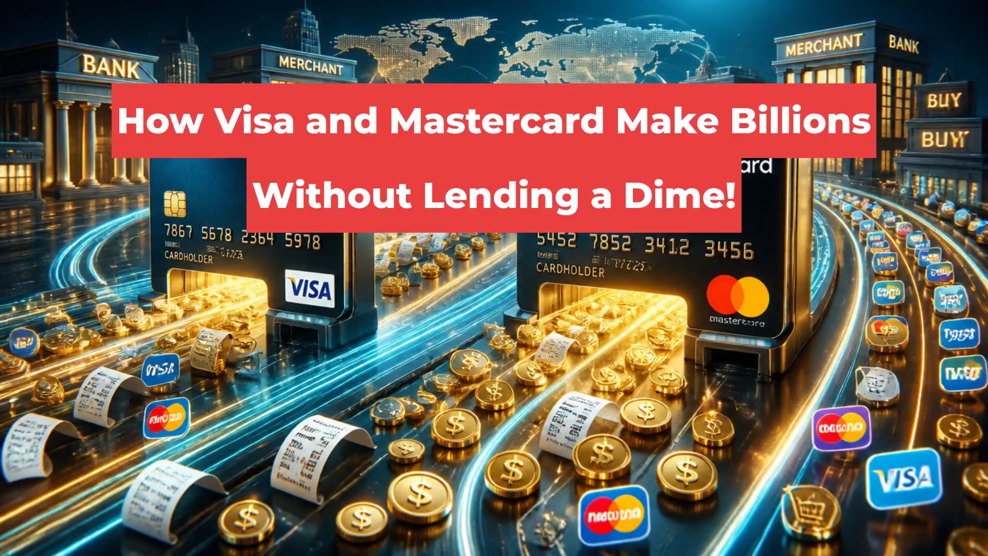 How Visa and Mastercard Make Billions Without Lending a Dime!