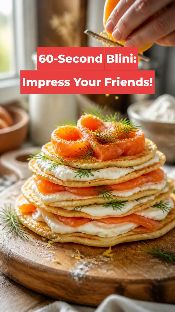 60-Second Blini: Impress Your Friends!