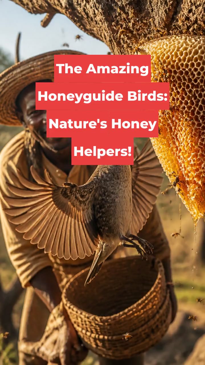 The Amazing Honeyguide Birds: Nature's Honey Helpers!