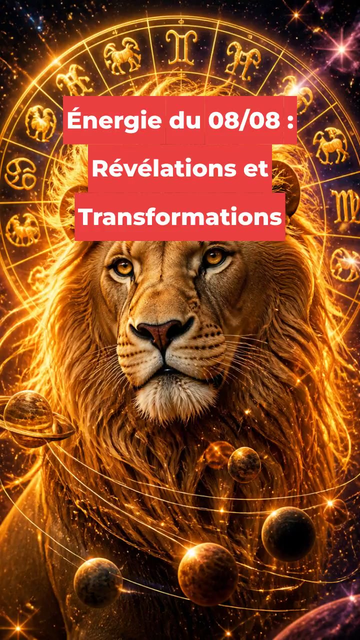 Énergie du 08/08 : Révélations et Transformations