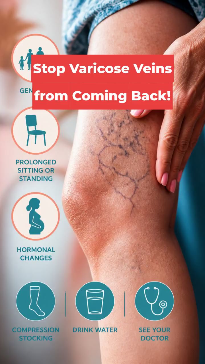Stop Varicose Veins from Coming Back!