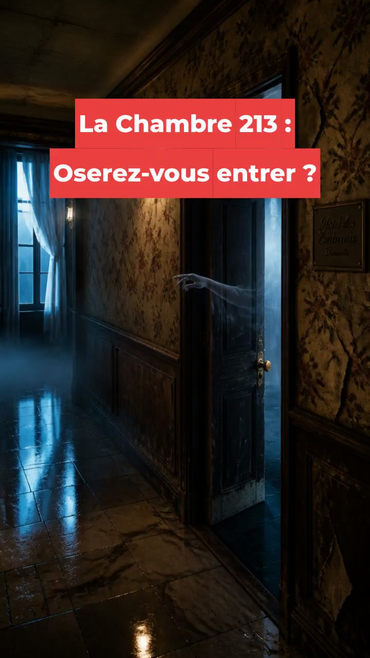 La Chambre 213 : Oserez-vous entrer ?