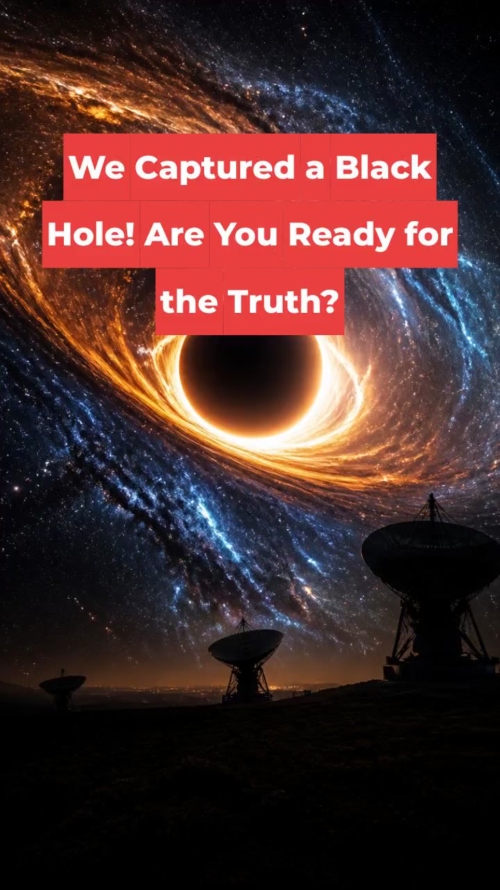 We Captured a Black Hole! Are You Ready for the Truth?