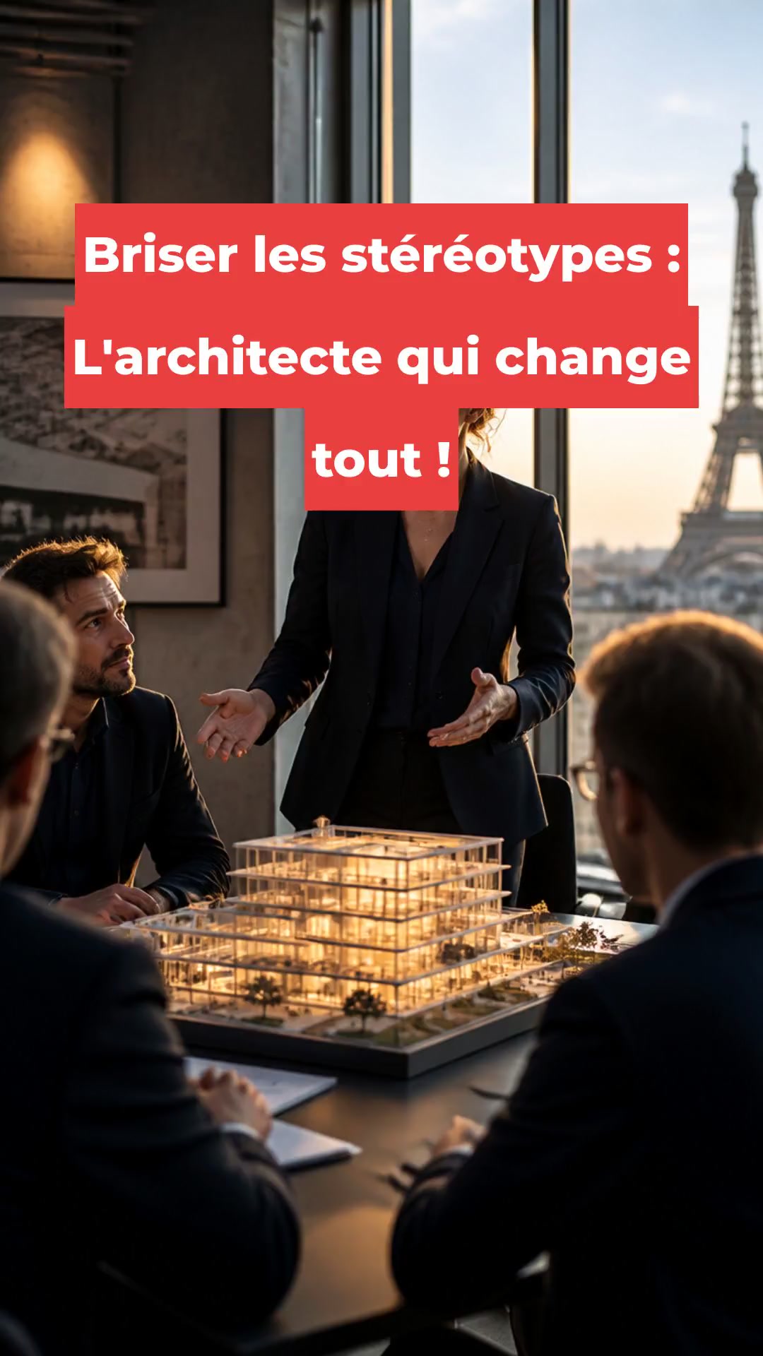 Briser les stéréotypes : L'architecte qui change tout !