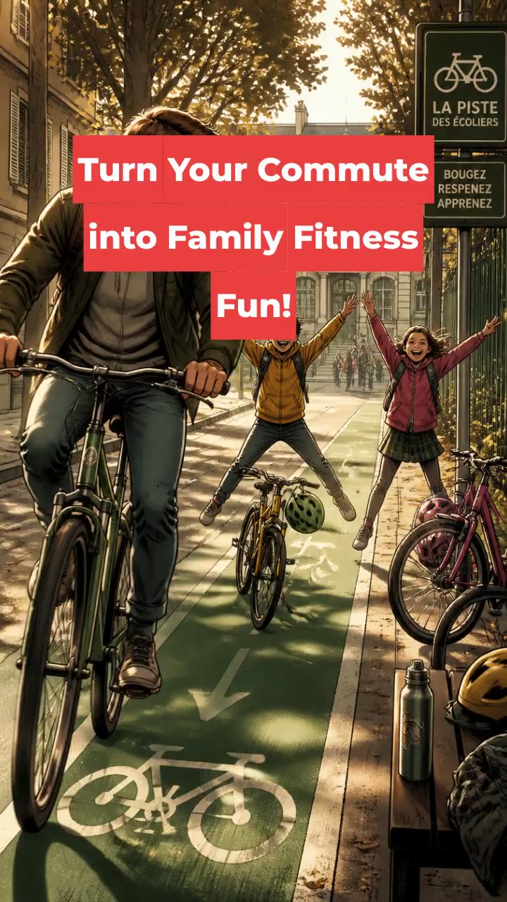 Turn Your Commute into Family Fitness Fun!