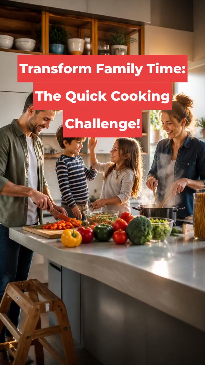 Transform Family Time: The Quick Cooking Challenge!