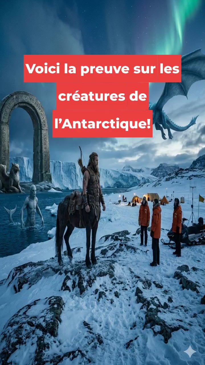 Révélations choc sur les créatures de l'Antarctique !
