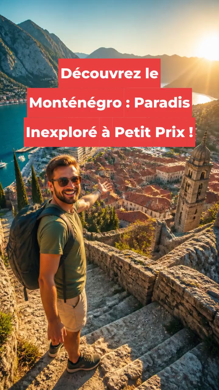 Découvrez le Monténégro : Paradis Inexploré à Petit Prix !
