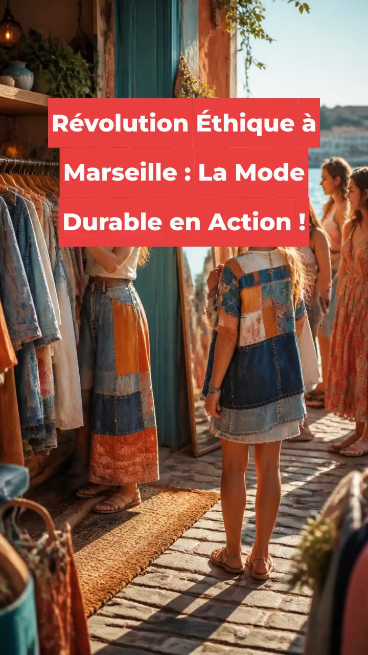 Révolution Éthique à Marseille : La Mode Durable en Action !
