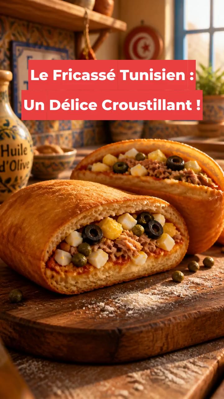 Le Fricassé Tunisien : Un Délice Croustillant !