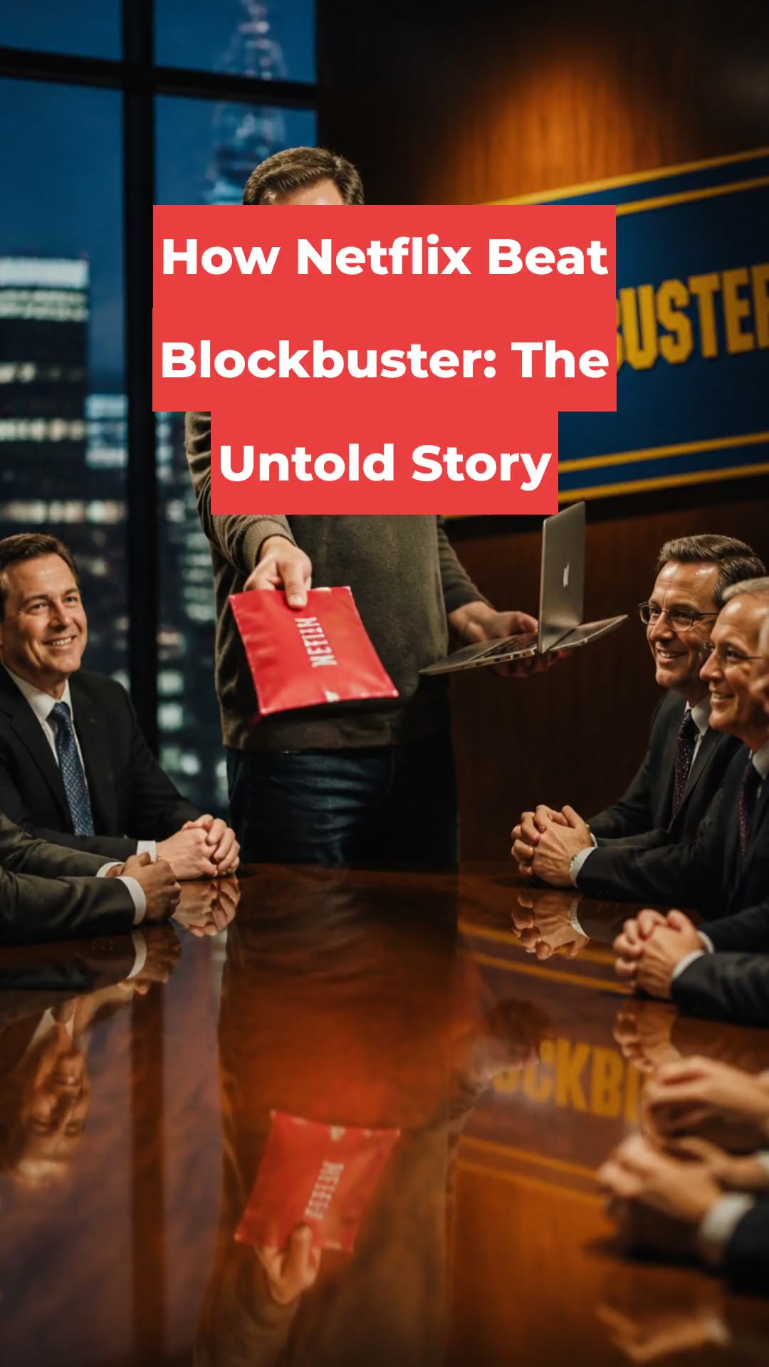 How Netflix Beat Blockbuster: The Untold Story