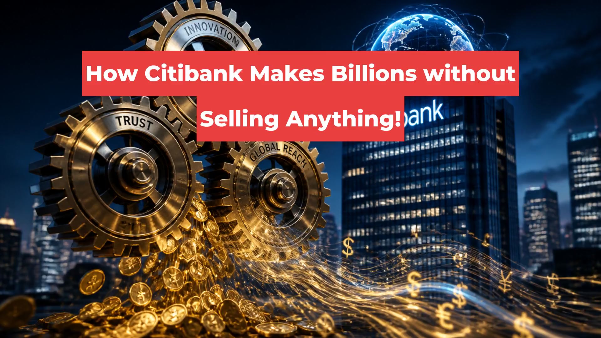 How Citibank Makes Billions without Selling Anything!