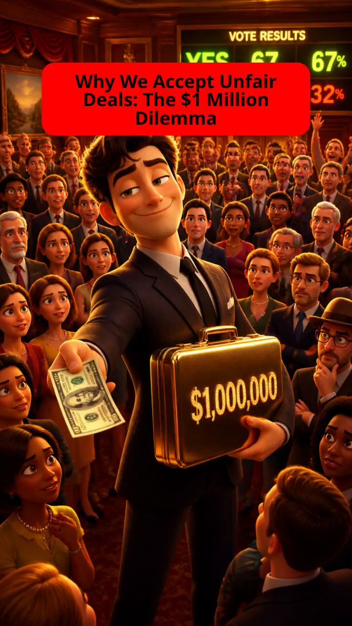 Why We Accept Unfair Deals: The $1 Million Dilemma