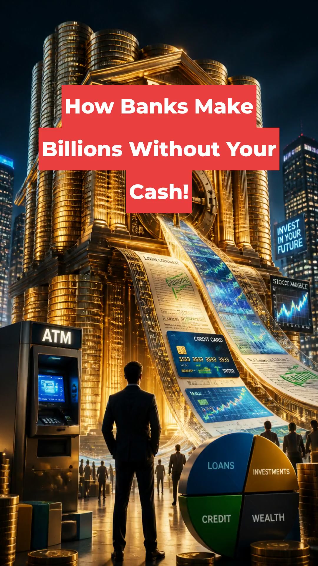 How Banks Make Billions Without Your Cash!