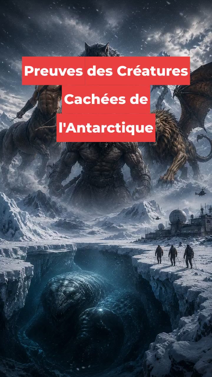 Les Créatures Cachées de l'Antarctique : Mythes ou Réalité ?