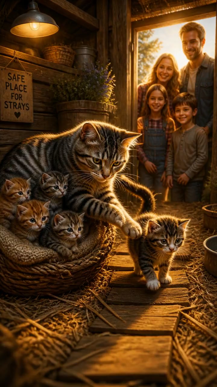 Luna the Brave: A Mother Cat’s Incredible Journey