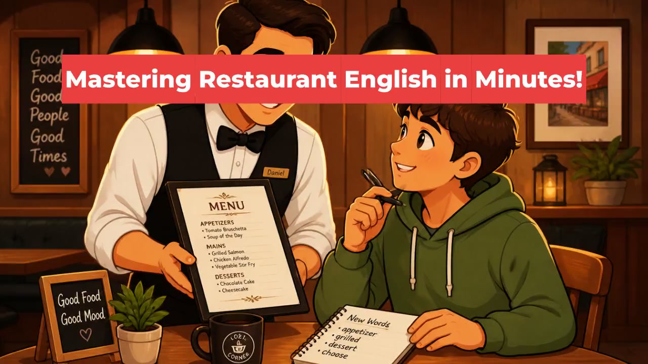 Mastering Restaurant English in Minutes!