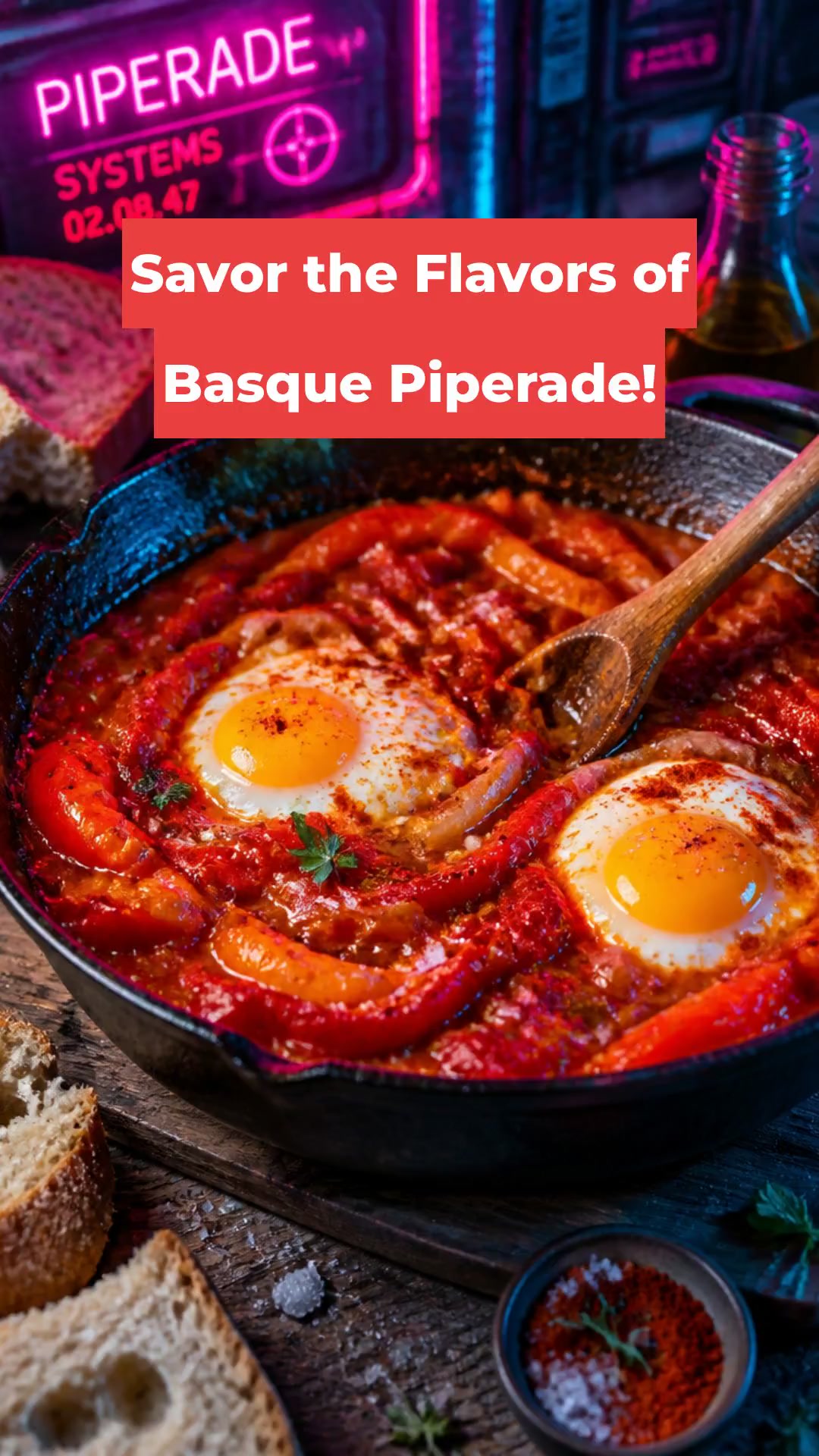 Savor the Flavors of Basque Piperade!