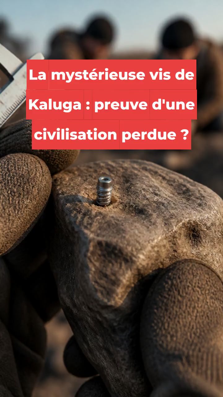 La mystérieuse vis de Kaluga : preuve d'une civilisation perdue ?
