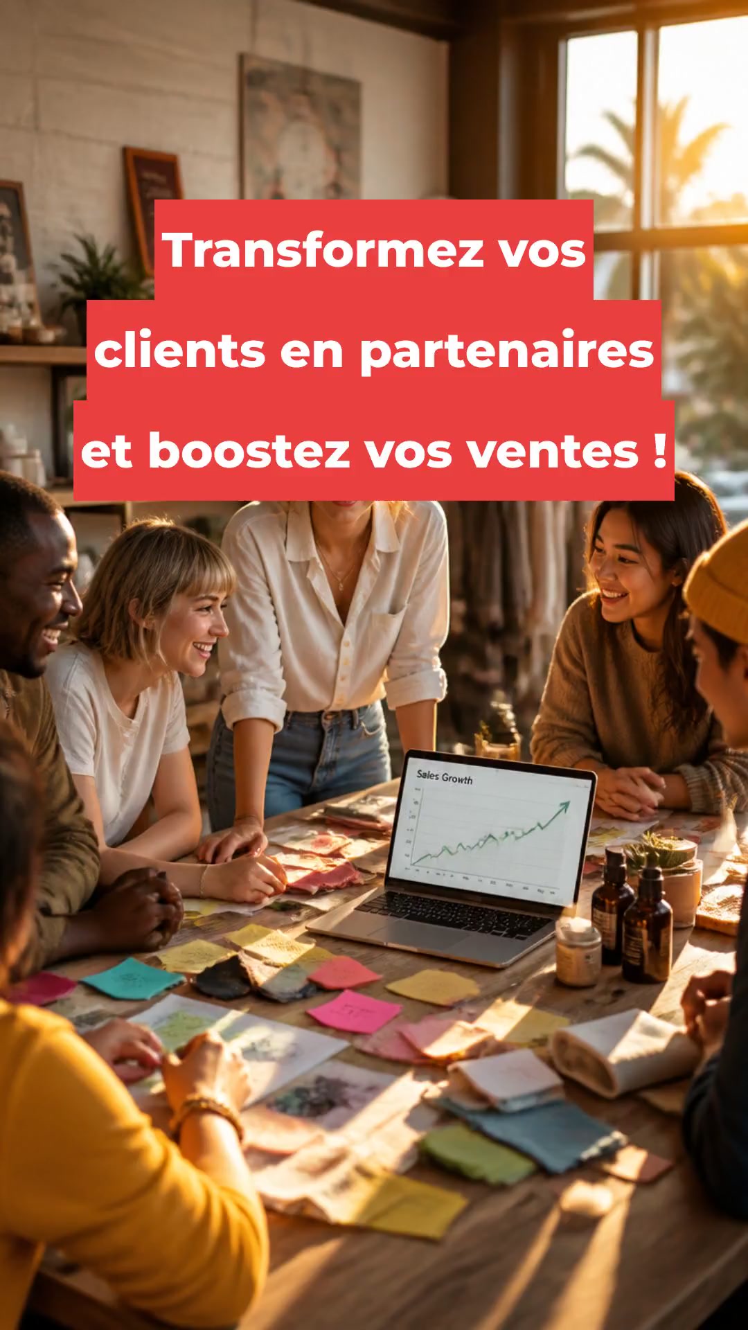 Transformez vos clients en partenaires et boostez vos ventes !