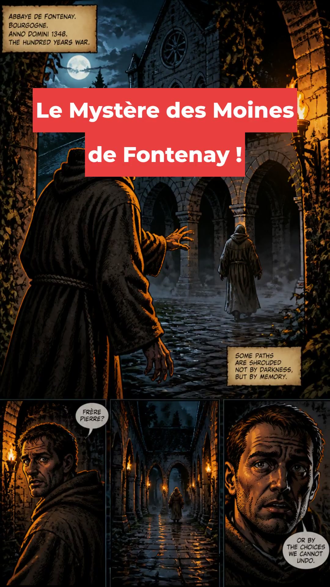 Le Mystère des Moines de Fontenay !
