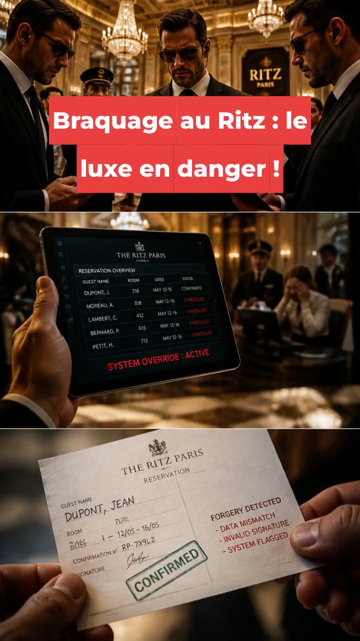 Braquage au Ritz : le luxe en danger !