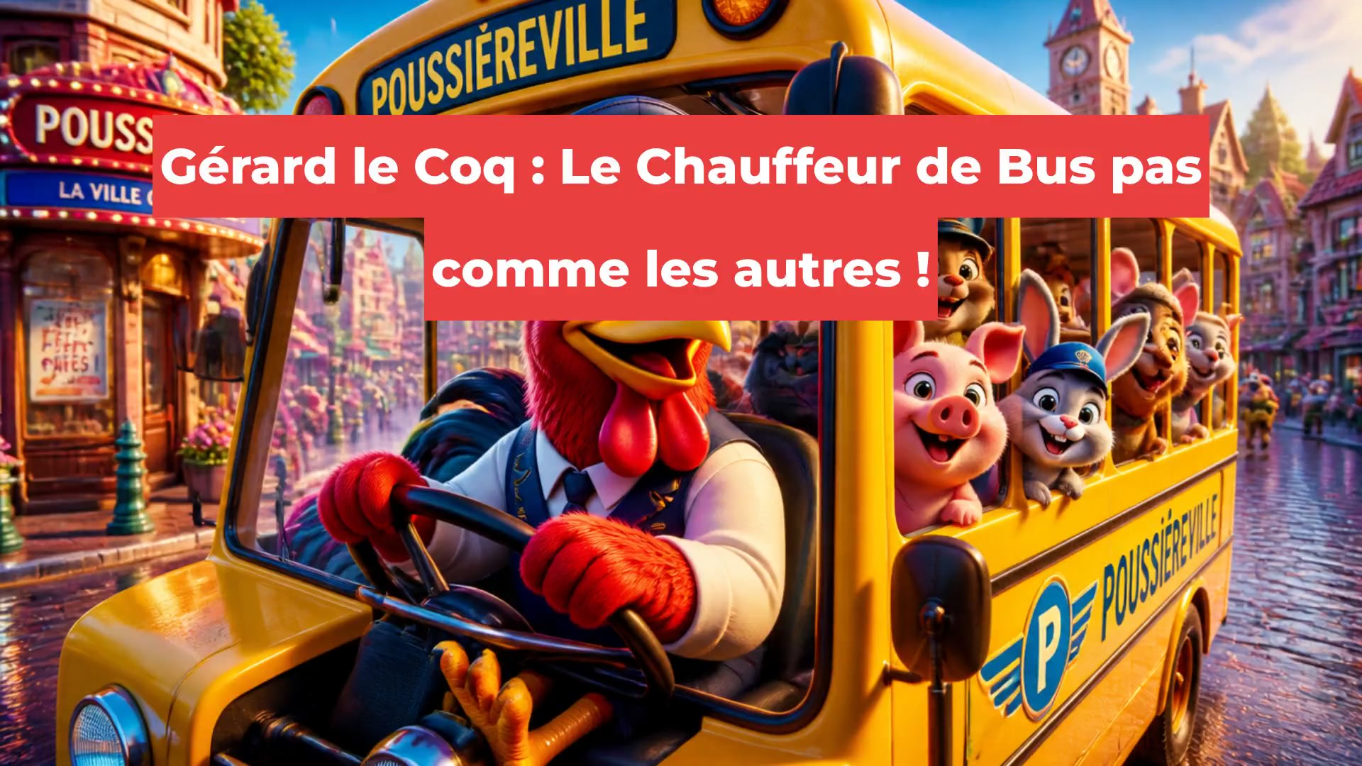 Gérard le Coq : Le Chauffeur de Bus pas comme les autres !