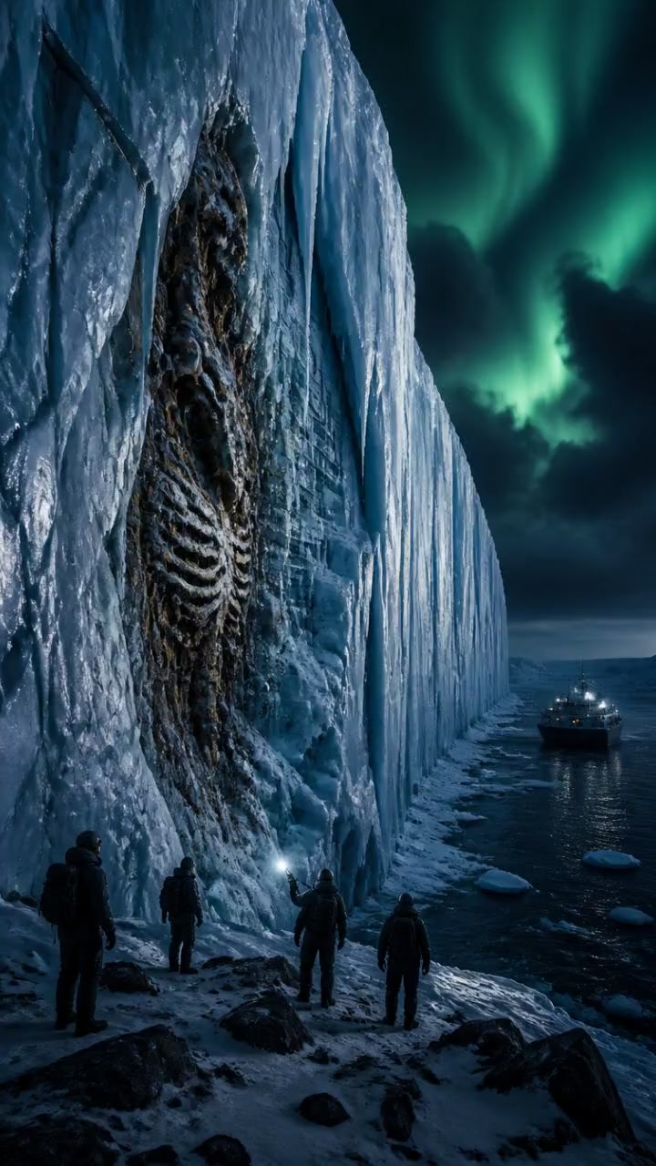 The Mysterious Antarctic Ice Wall Revealed!