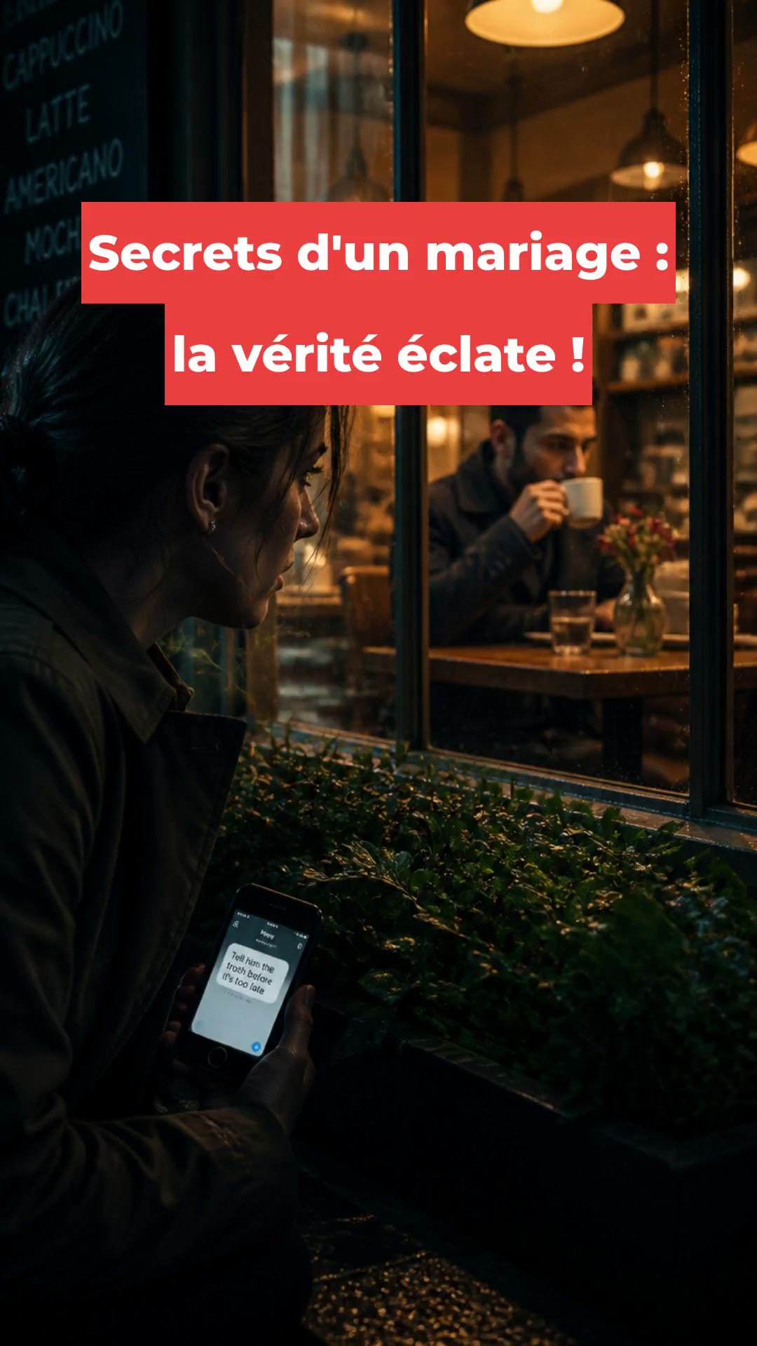 Secrets d'un mariage : la vérité éclate !