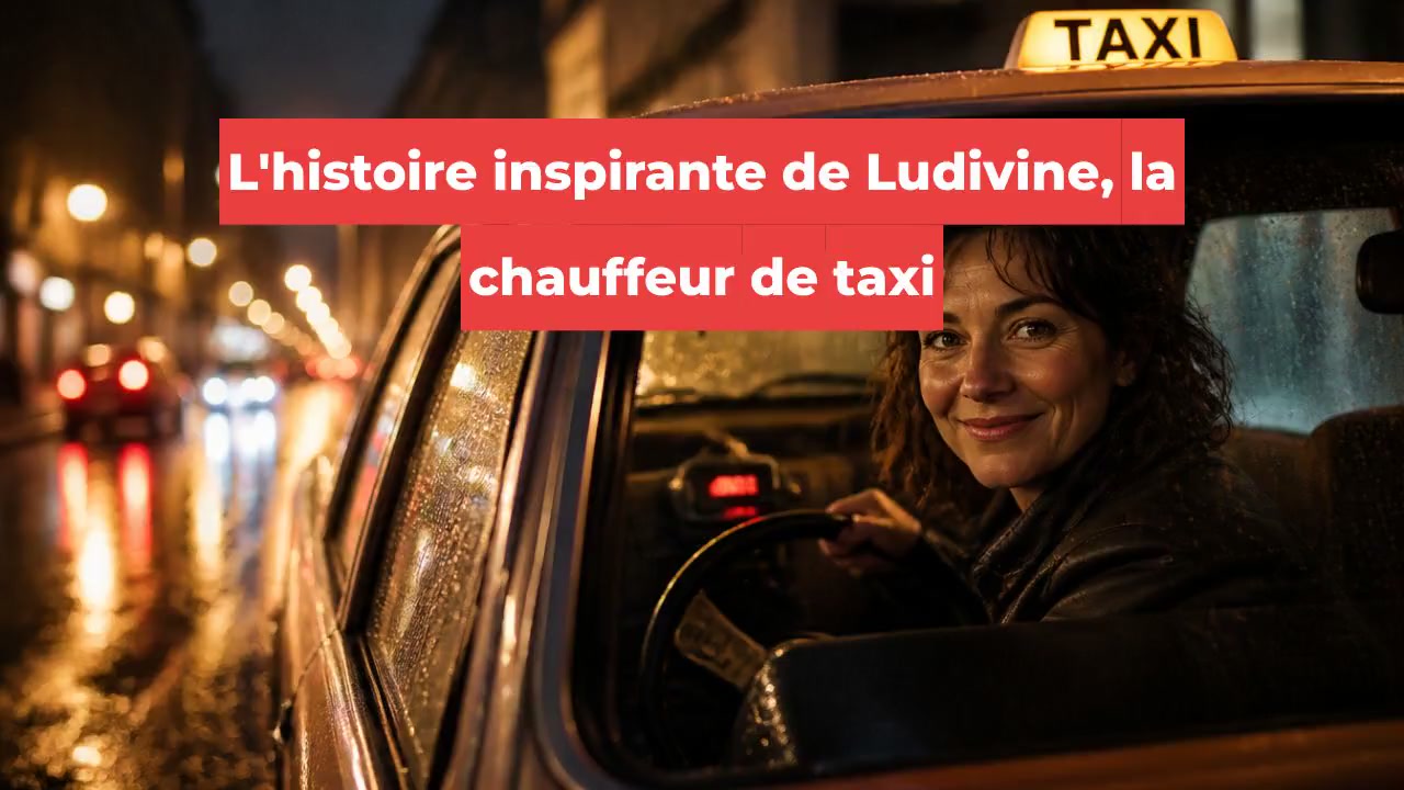 L'histoire inspirante de Ludivine, la chauffeur de taxi