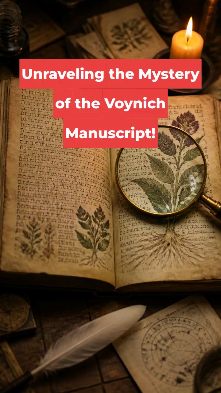 Unraveling the Mystery of the Voynich Manuscript!