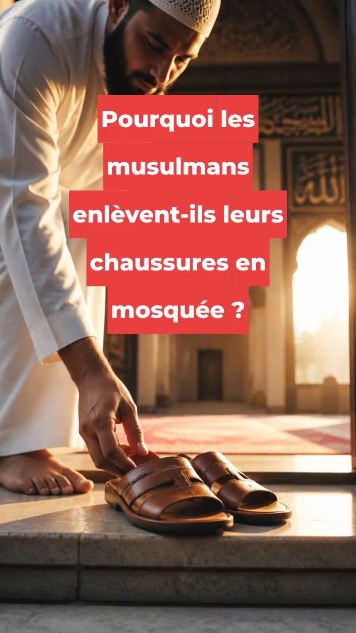 Pourquoi les musulmans enlèvent-ils leurs chaussures avant d’entrer dans une mosquée ?