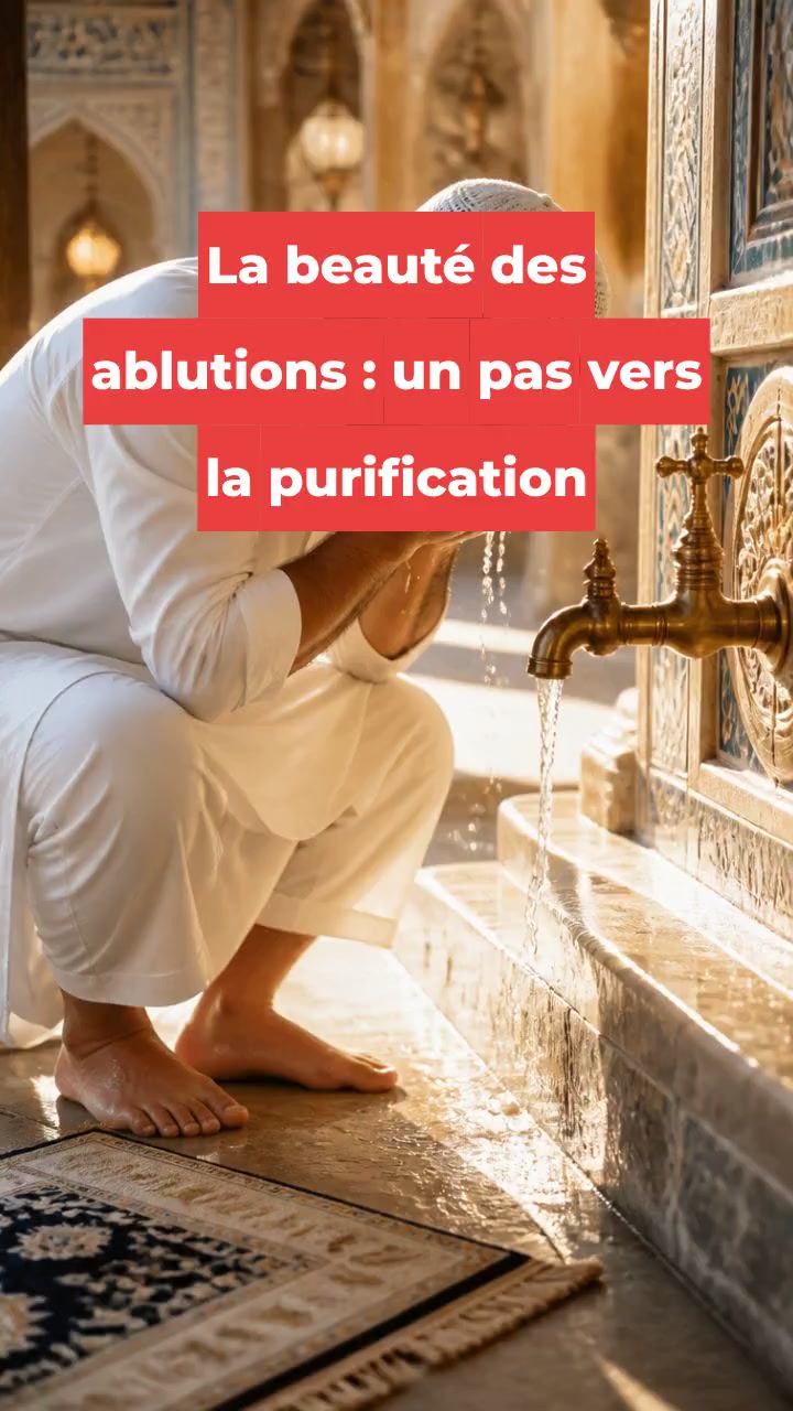 Pourquoi les musulmans se lavent-ils avant la prière ?