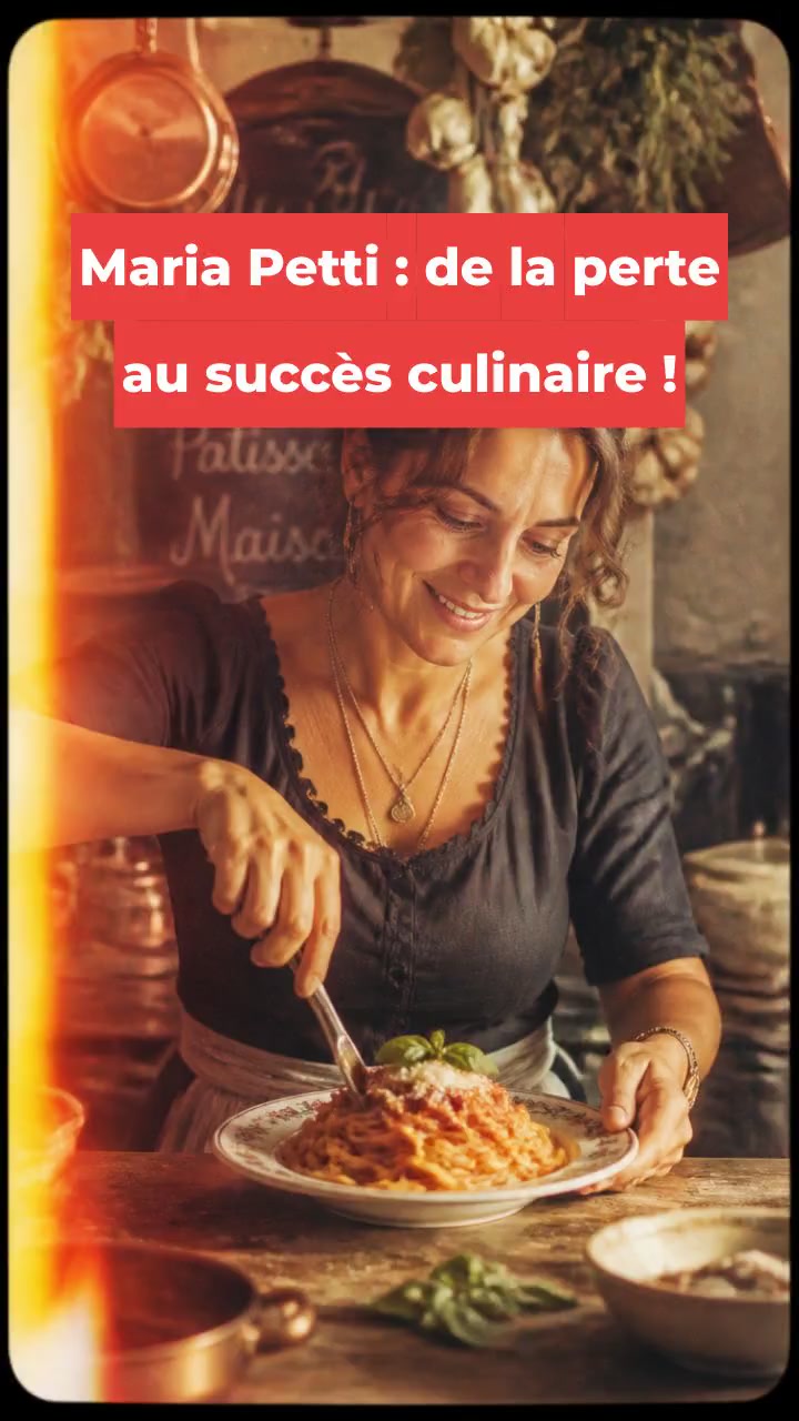 Maria Petti : de la perte au succès culinaire !