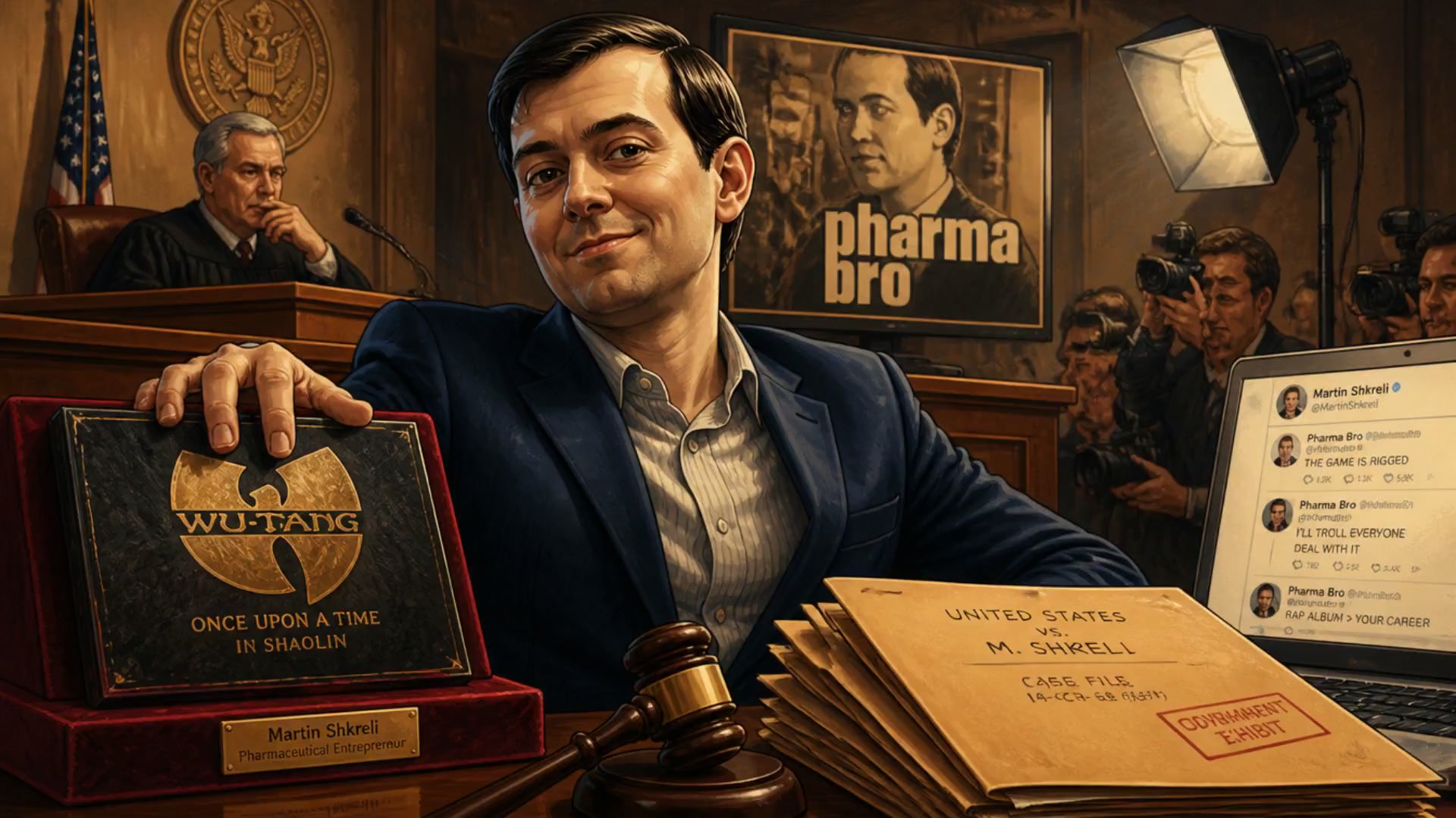 The Insane Saga of Martin Shkreli: Criminal, Troll, and Wu-Tang's Enemy